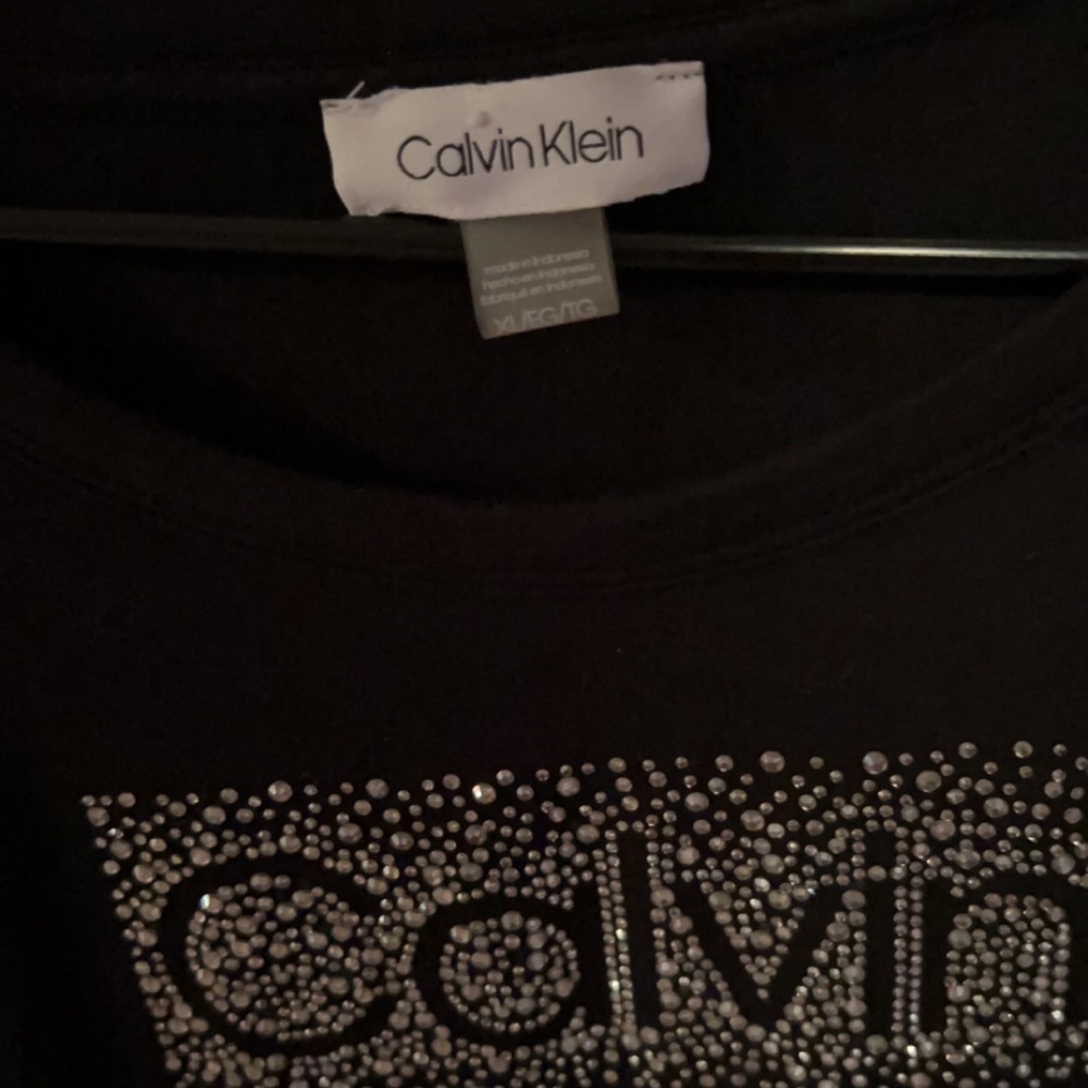 Black Calvin Klein dress